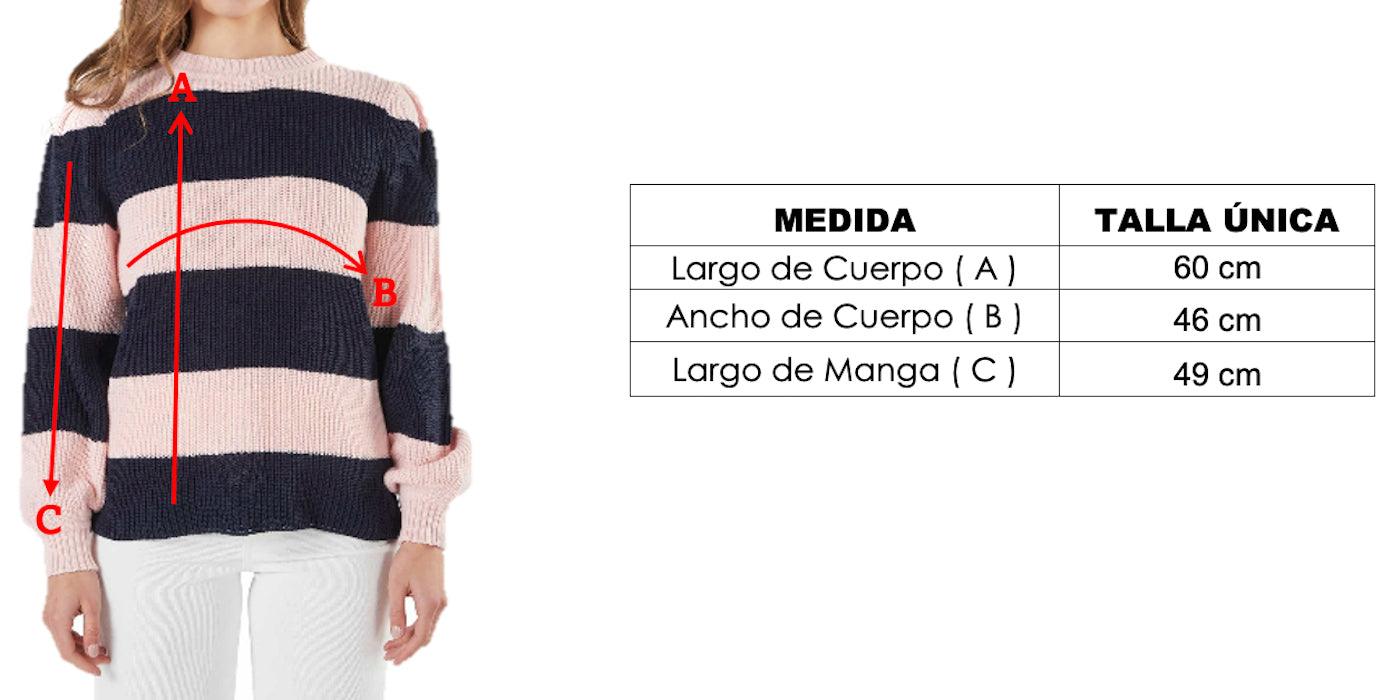 Saco rayas punto inglés Bicolor - Prendas de vestir - Giive Giive