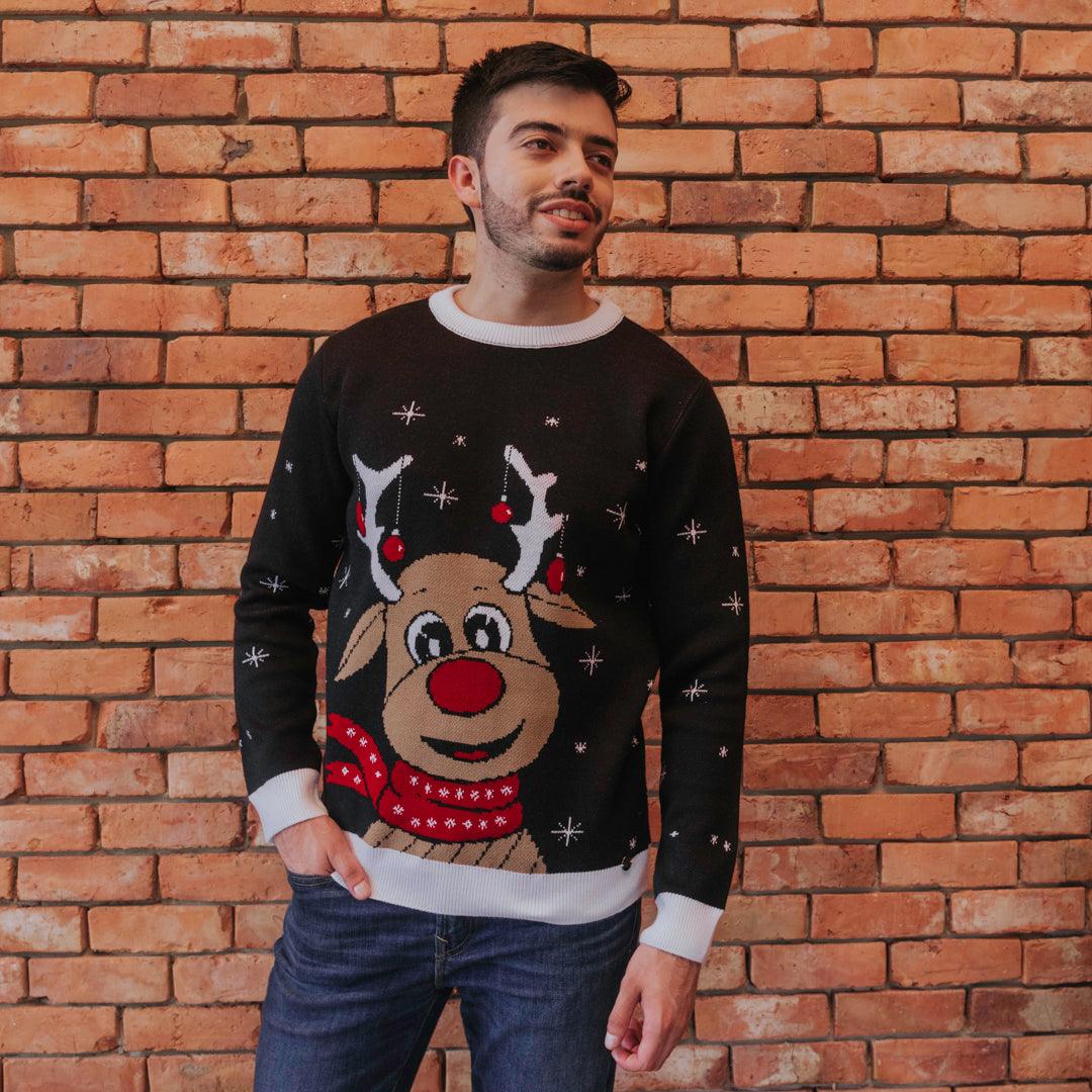 Saco navidad Reno - Negro - Hombre - Giive