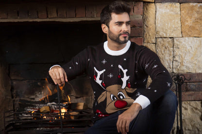 Saco navidad Reno - Negro - Hombre - Giive