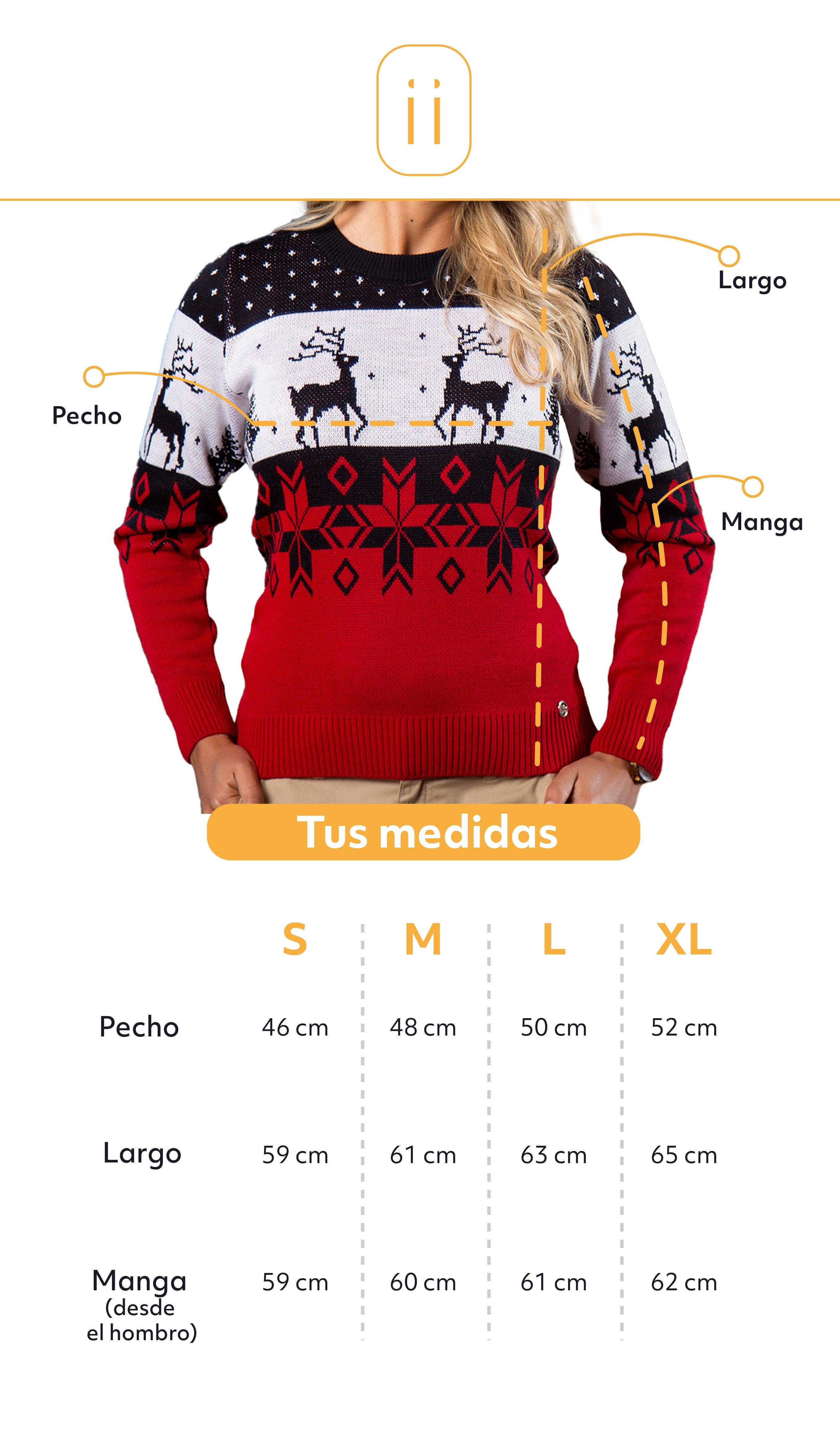 Saco navidad tricolor - Mujer - Giive